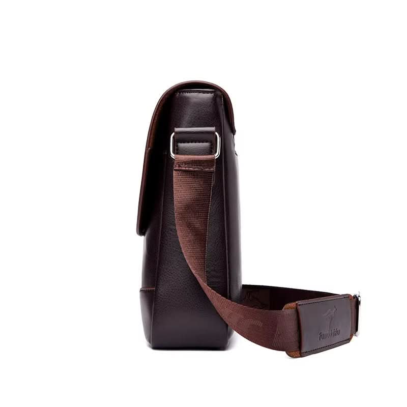 LoungeYard | Gustavo Men’s Messenger Bag Elegant Stylish Work Travel — product view 4