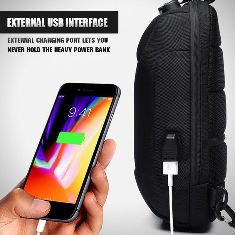 LoungeYard | Theft Protection Backpack with 3-Digit Lock — product view 4