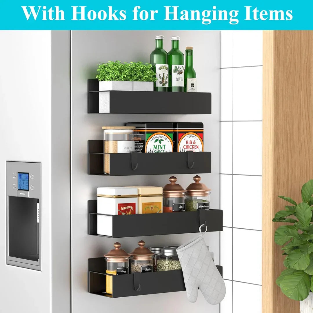 Magnetic Spice Holder Set for Refrigerator and Metal Surfaces — product view 2