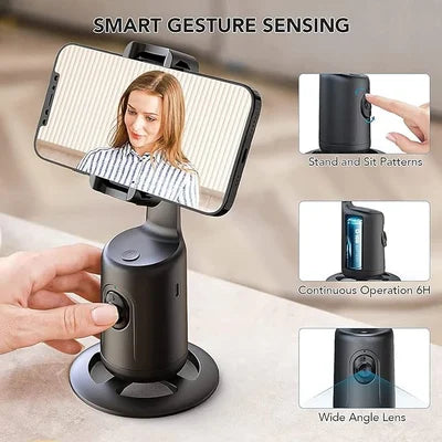 360° Rotation Smart Auto Face Object Tracking Holder — product view 6