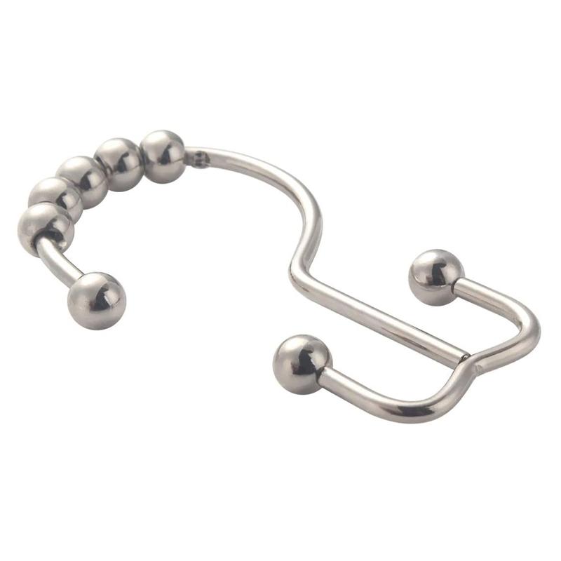 LoungeYard | Stainless Steel Shower Curtain Hooks — product view 5