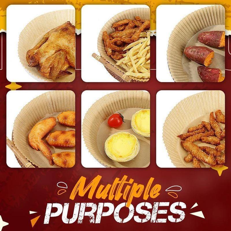 LoungeYard | Air Fryer Disposable Paper Liners (50 pieces) — product view 4
