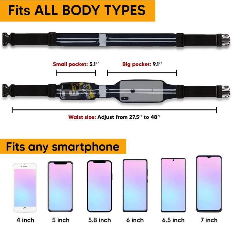 LoungeYard | WATERPROOF Running Belt — product view 4