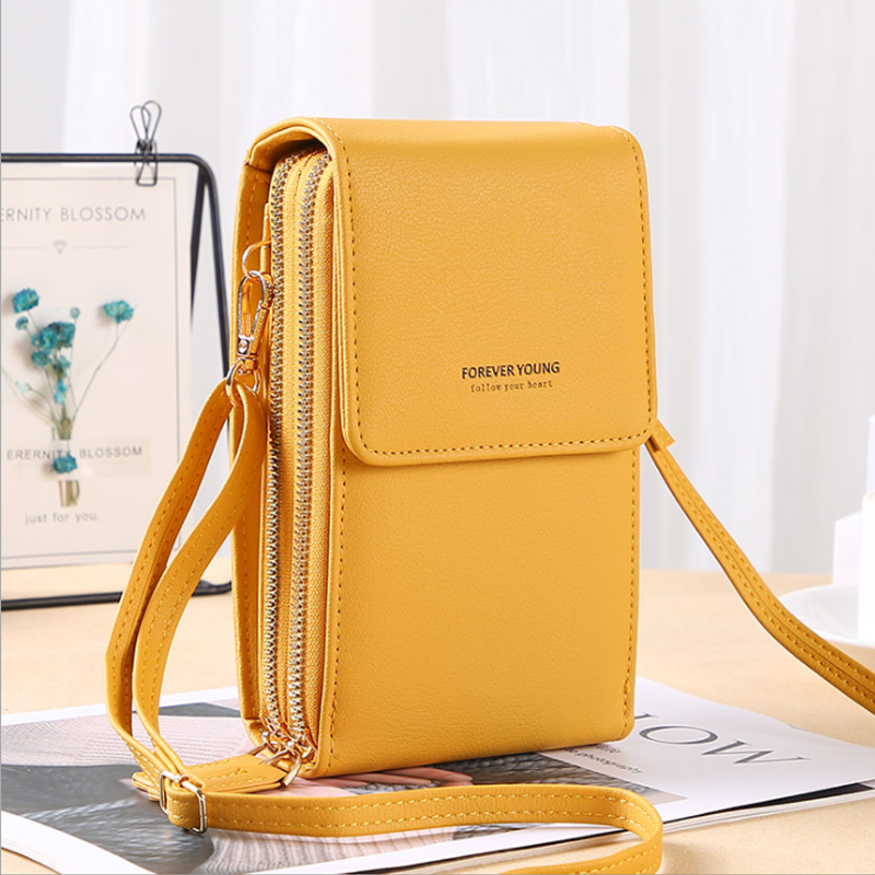 LoungeYard | Large Capacity Elegant Crossbody Touch Screen Phone Bag — product view 1
