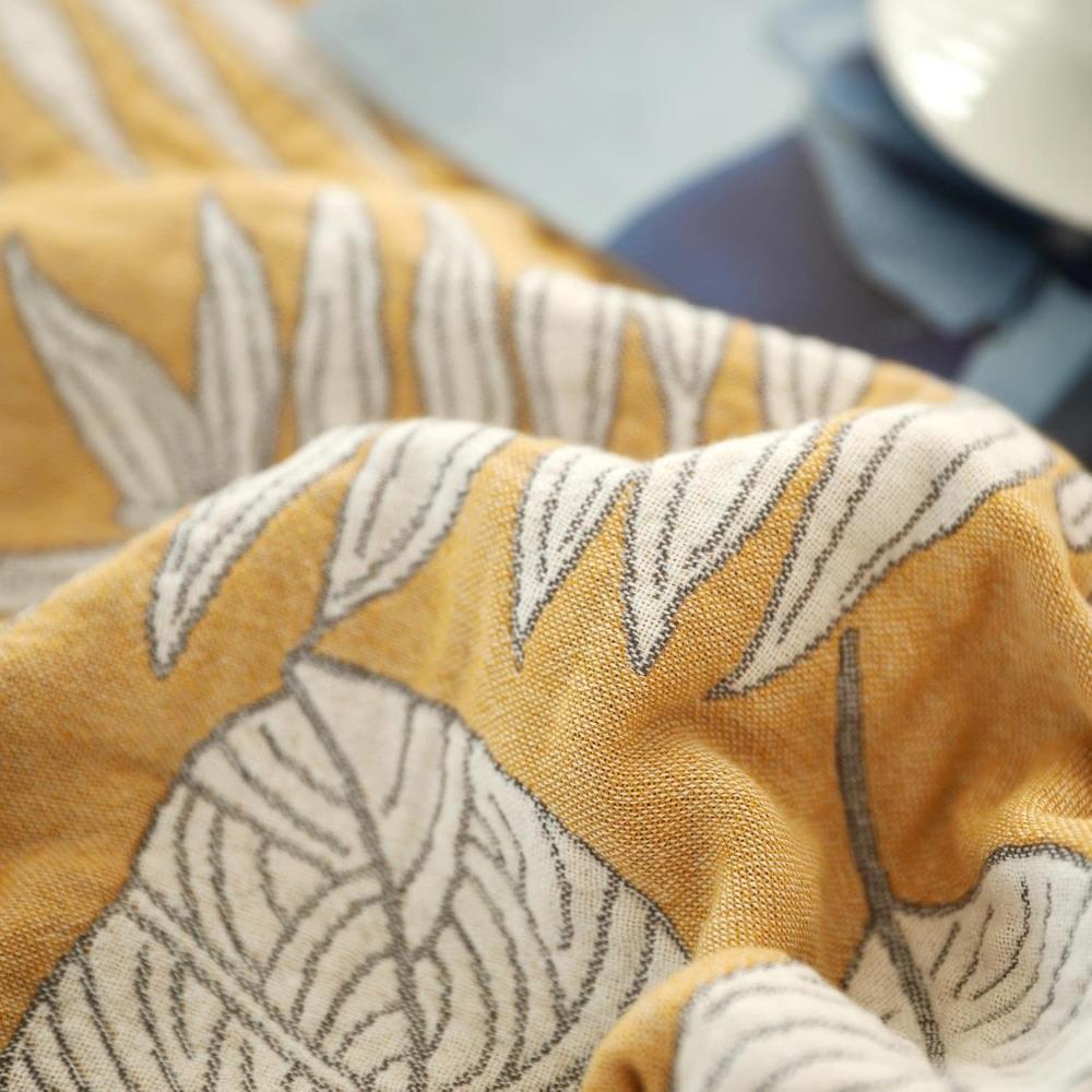 LoungeYard | Leafy Whisper Summer Blanket — product view 3