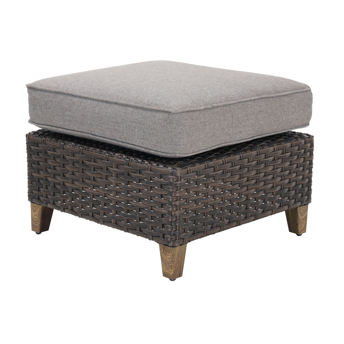 LOUNGE YARD Outdoor Patio Ottoman Footstool Rest Set — product view 1