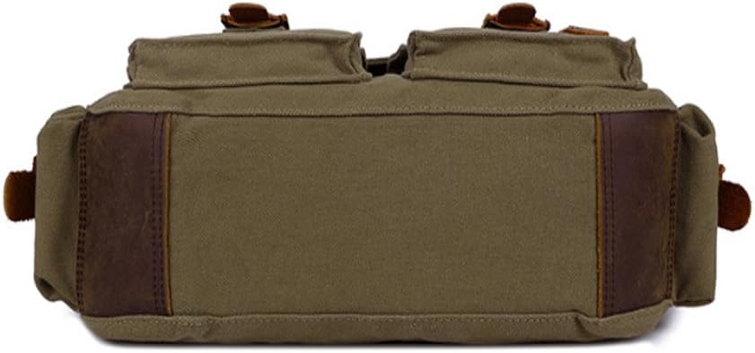 RetroCarry Bag – Vintage Canvas Shoulder Bag for Laptops LoungeYard — product view 4