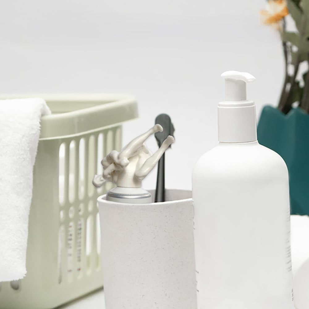 LoungeYard | 3D Printed Funny Toothpaste Dispenser Cap — product view 4