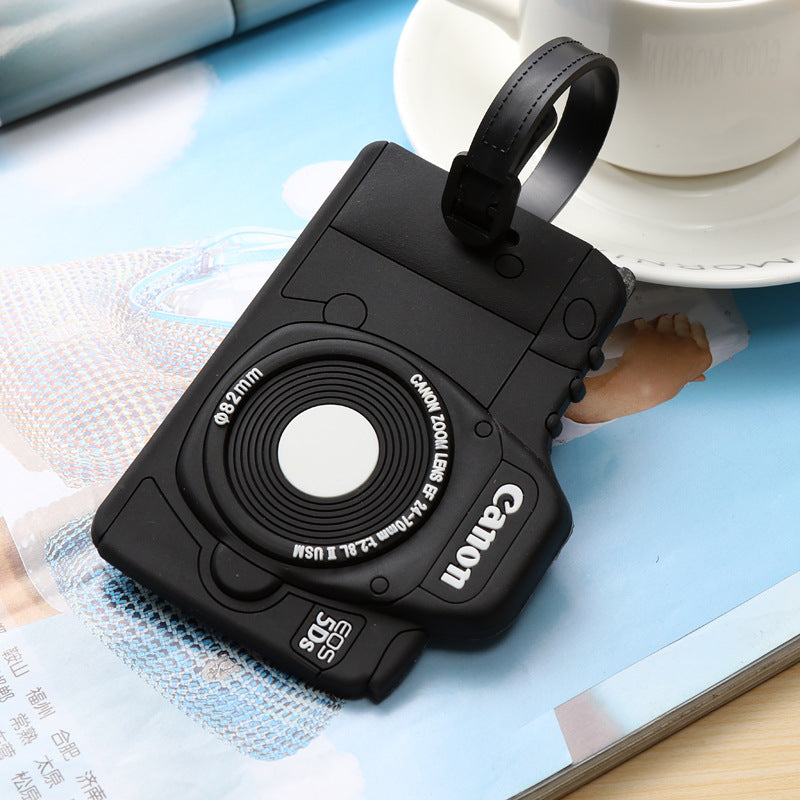 Unisex Creative Camera-Shaped Luggage Tag LoungeYard — product view 6