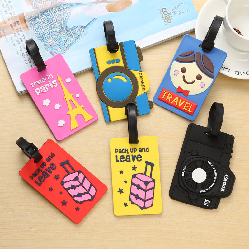 Unisex Creative Camera-Shaped Luggage Tag LoungeYard — product view 5