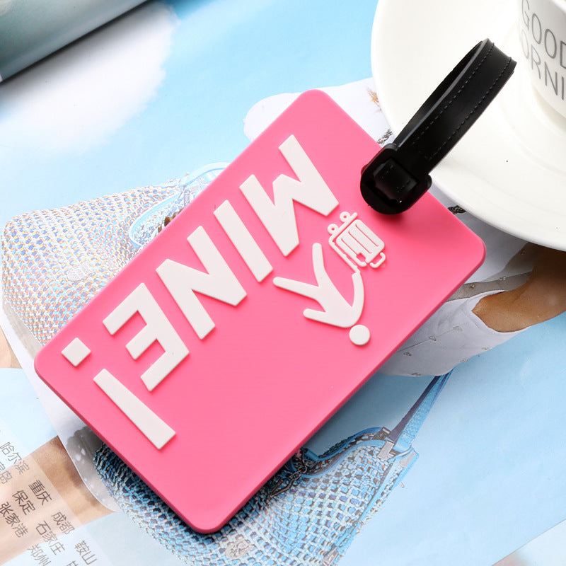 Unisex Fun Travel-Themed Luggage Tag LoungeYard — product view 4