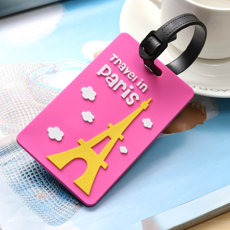 Unisex Creative Camera-Shaped Luggage Tag LoungeYard — product view 3