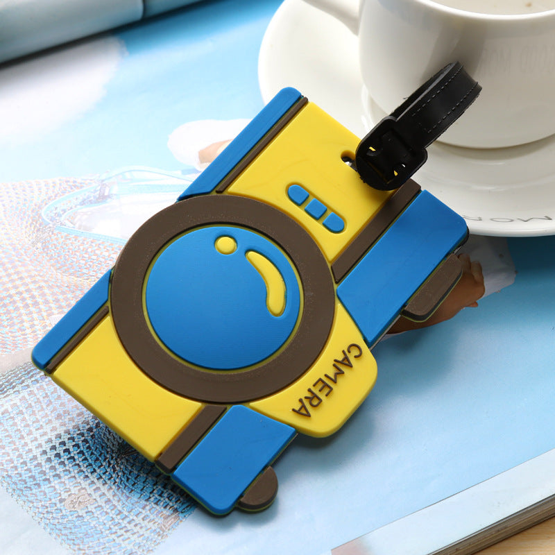 Unisex Creative Camera-Shaped Luggage Tag LoungeYard — product view 1
