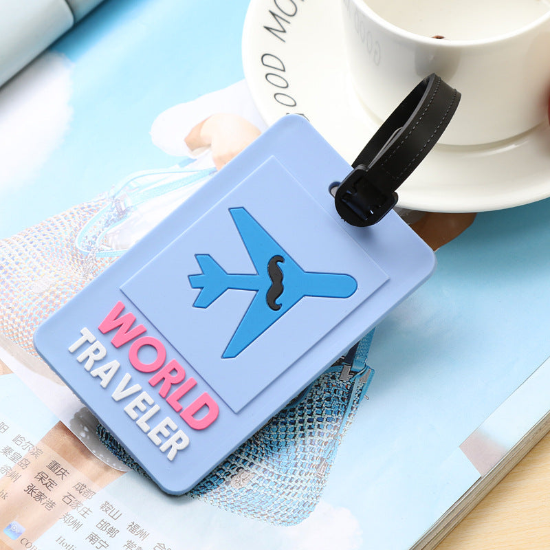 Unisex Whimsical Road-Themed Luggage Tag LoungeYard — product view 4