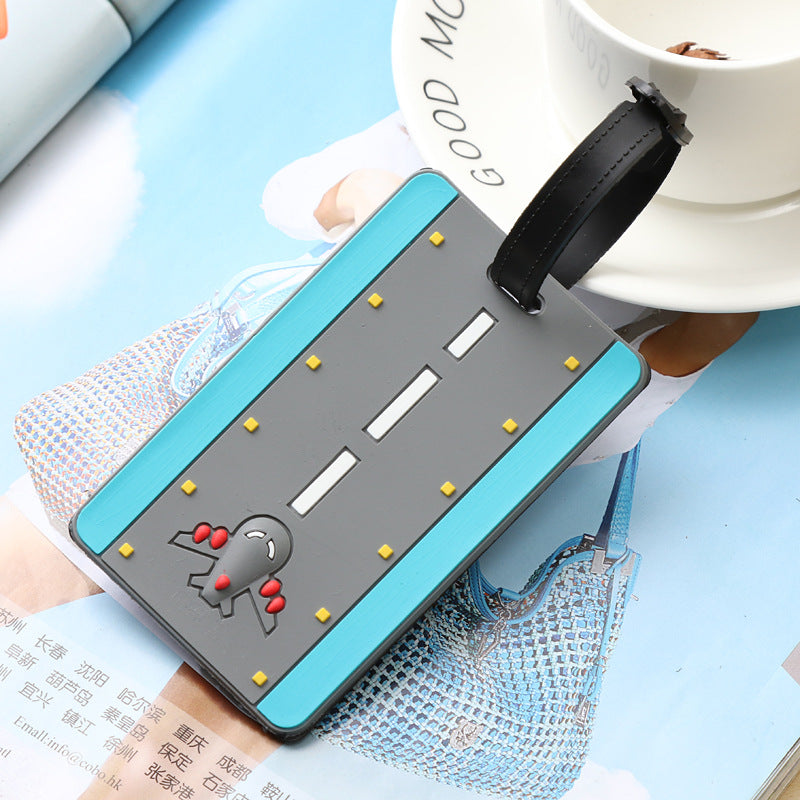 Unisex Whimsical Road-Themed Luggage Tag LoungeYard — product view 6