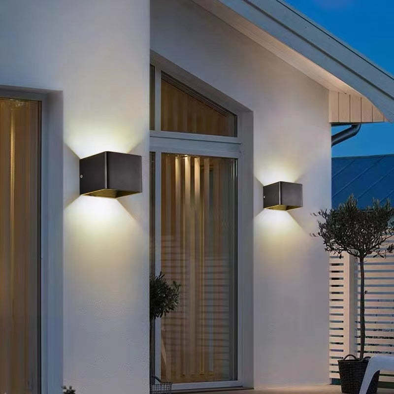 Nexu Modern Square LED Outdoor Wall Lamp – Adjustable Design — product view 6