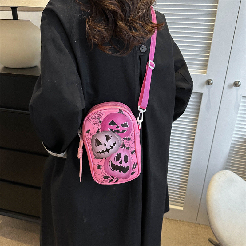 LoungeYard | Halloween Shoulder Bag – Handbag in Creepy Style — product view 5