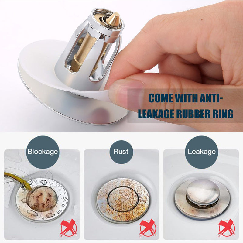 Steel Pop Up Drain Filter | LoungeYard — product view 3