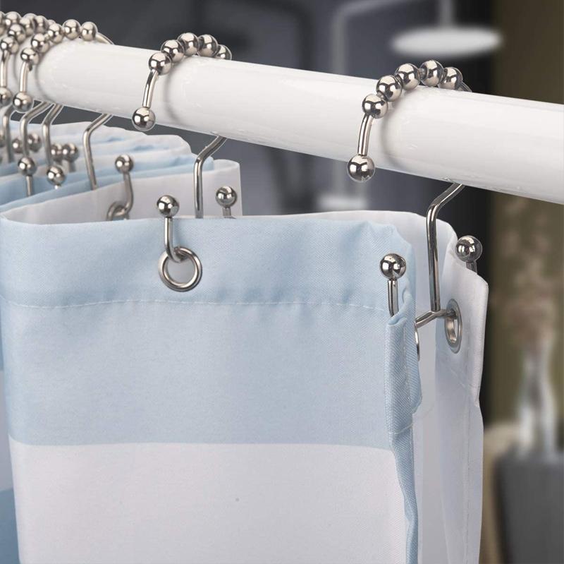 LoungeYard | Stainless Steel Shower Curtain Hooks — product view 6