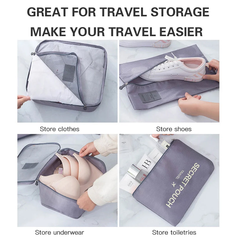 LoungeYard | Set of 7 Travel Storage Bags — product view 4