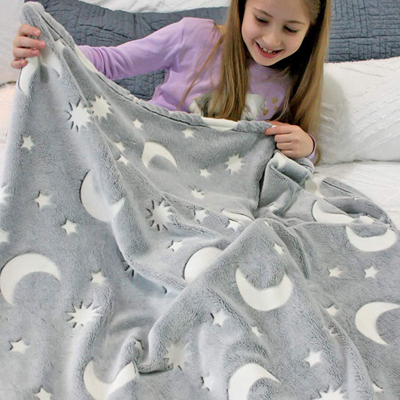 LoungeYard | Star Light Blanket – Glows In The Dark — product view 2