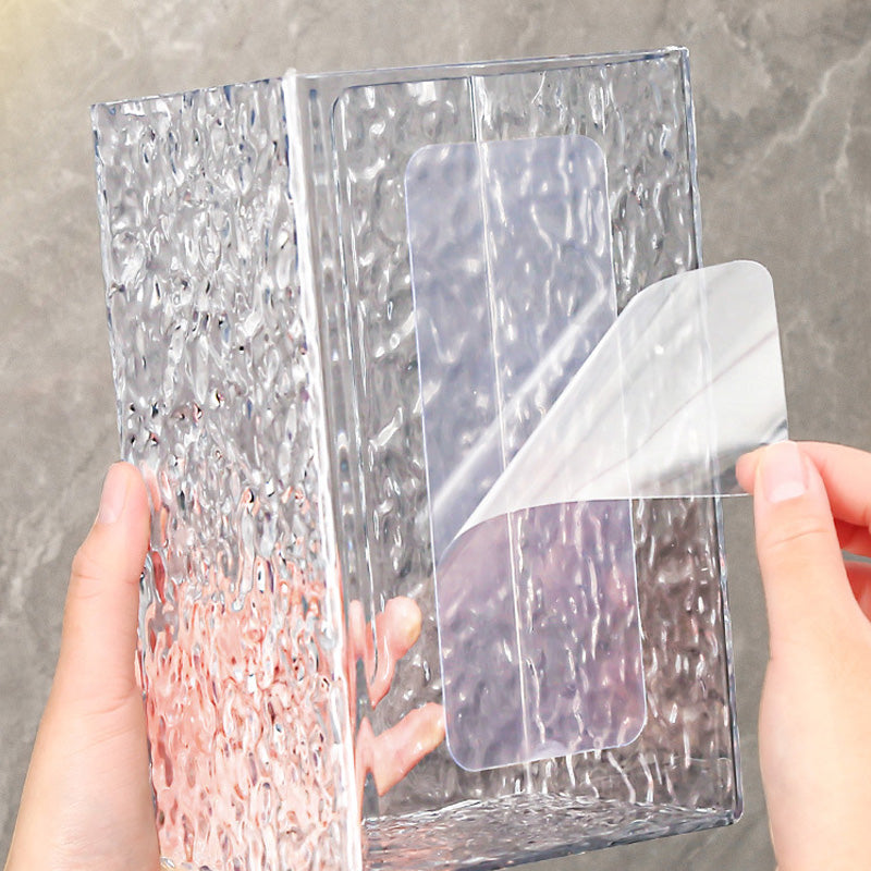 LoungeYard | Multifunctional Glacier Pattern Textile Box — product view 3