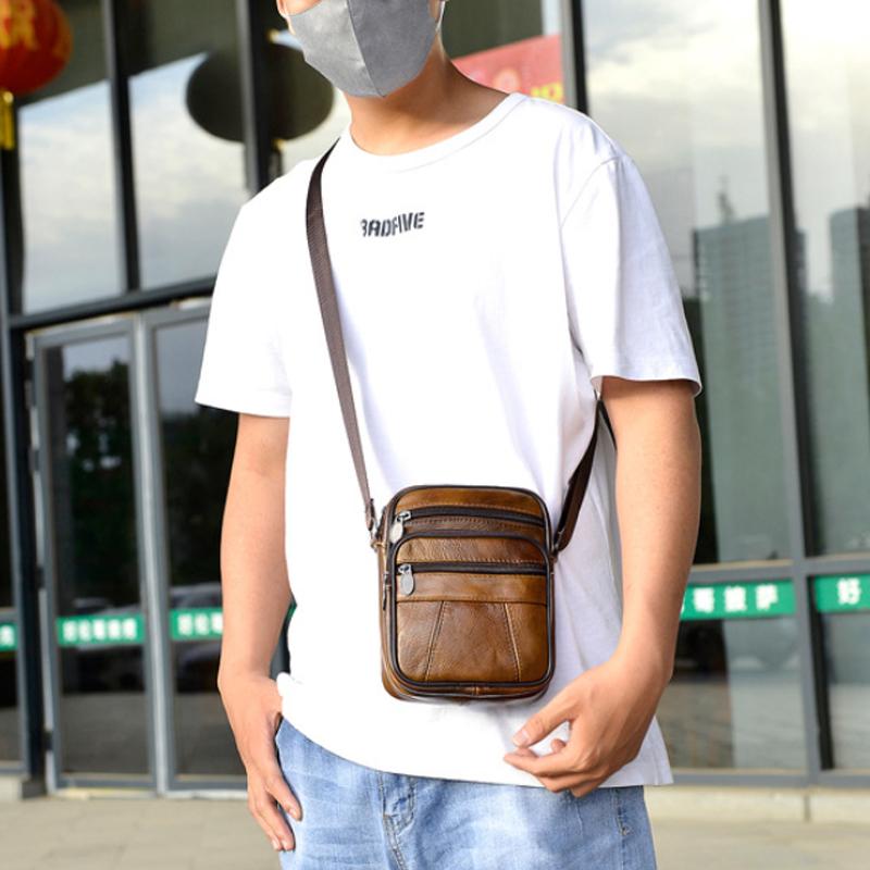 LoungeYard | Vintage Shoulder Bag for Men — product view 3