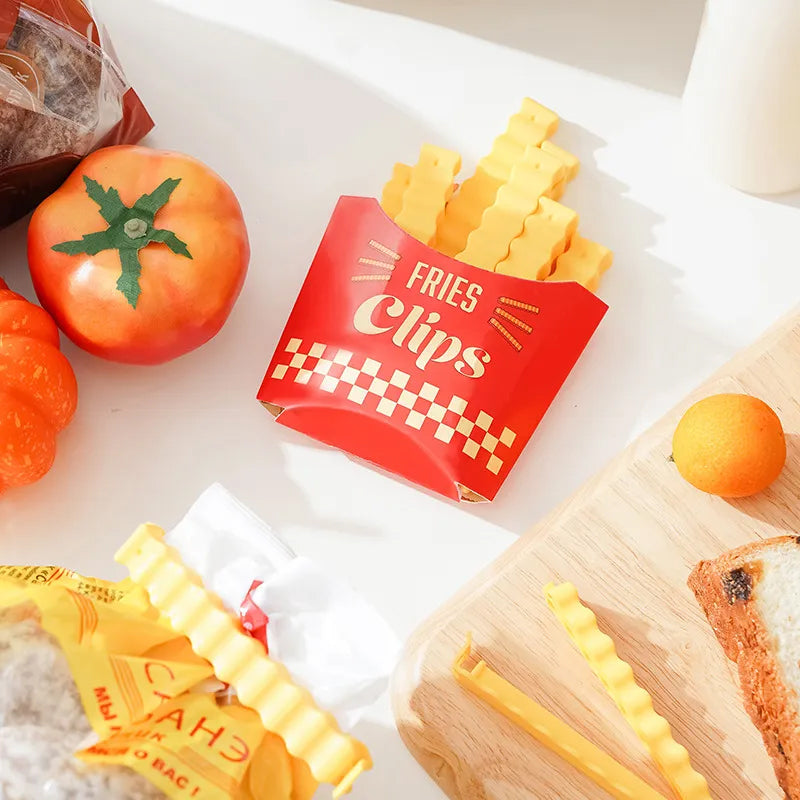 LoungeYard | Funny Magnetic French Fry Food Clips — product view 6
