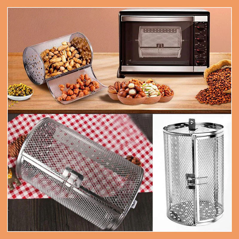 LoungeYard | Stainless Steel Rotating Grill — product view 2