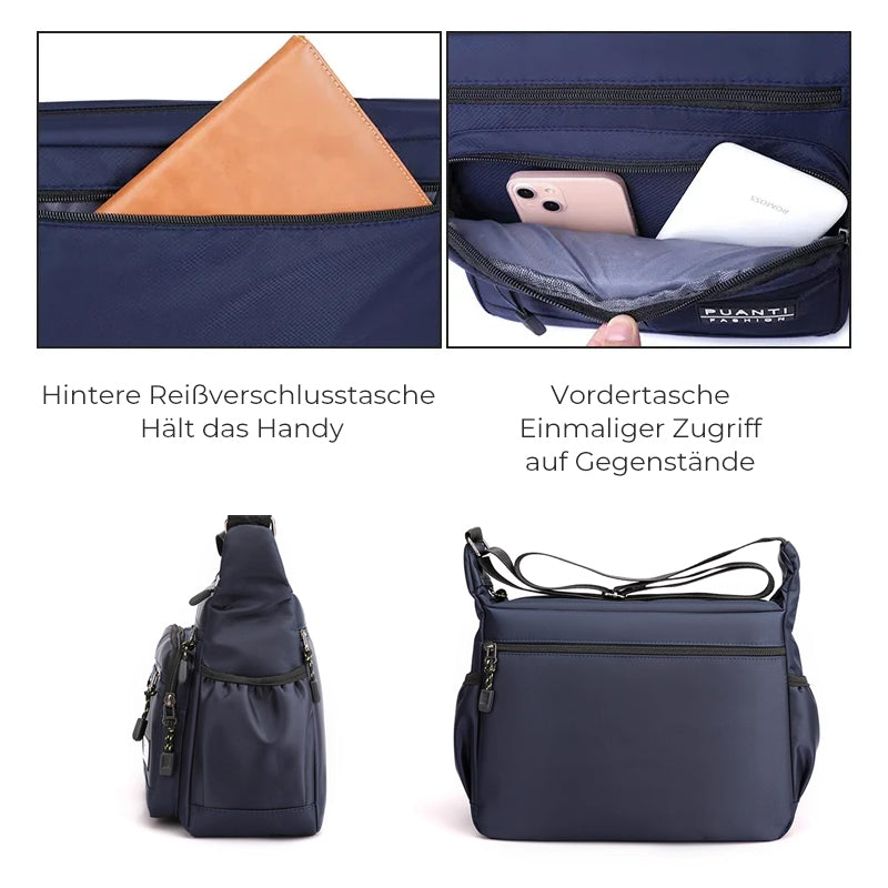 Men's messenger bag with multiple pockets | LoungeYard — product view 5