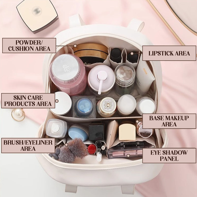LoungeYard | Multi-layered Shell-shaped Cosmetic Bag — product view 6