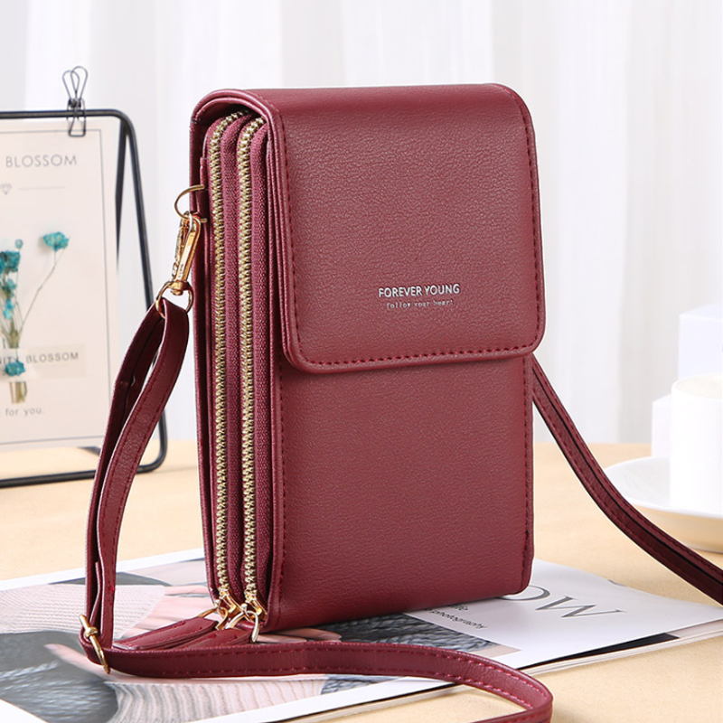 LoungeYard | Large Capacity Elegant Crossbody Touch Screen Phone Bag — product view 5