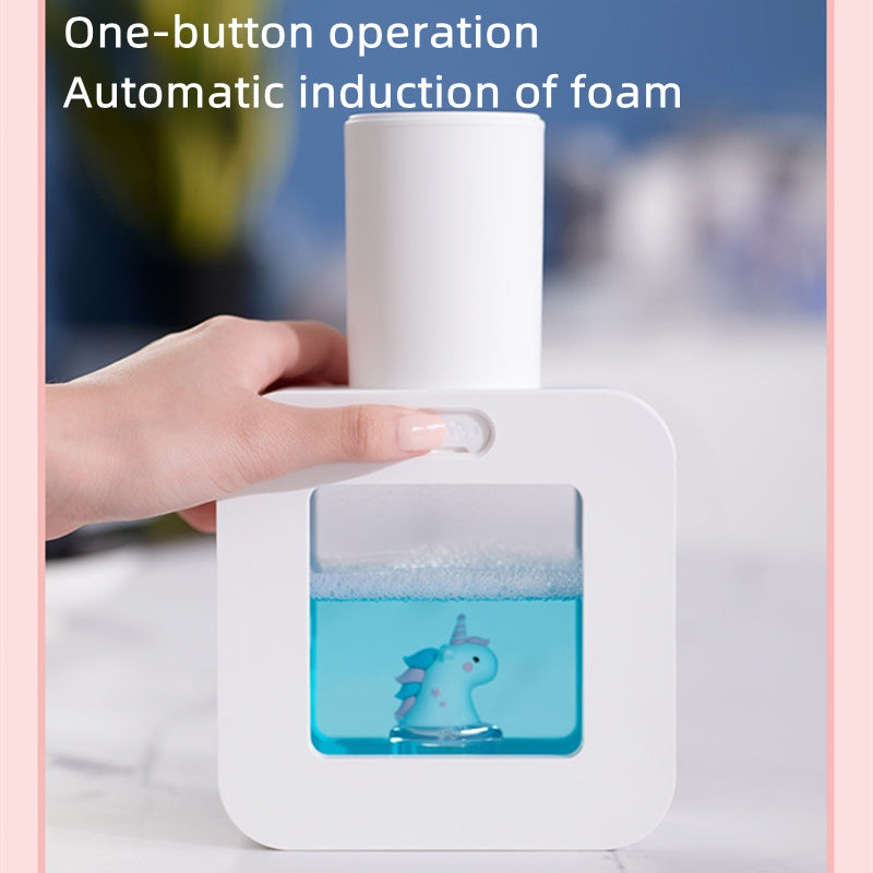 LoungeYard | Cute Pet Transparent Automatic Soap Dispenser — product view 6