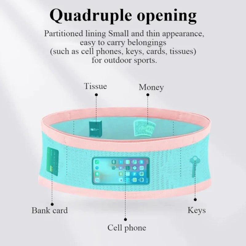 LoungeYard | Multifunctional Knit Breathable Concealed Waist Bag — product view 4