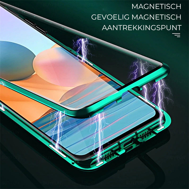 Magnetic phone case with double-sided tempered glass – for Samsung Galaxy S23/S22/S21/S20 & Note 20/10 — product view 5