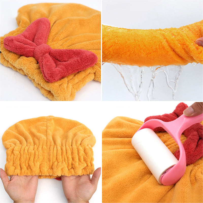 LoungeYard | Super absorbent hair towel wrap — product view 4