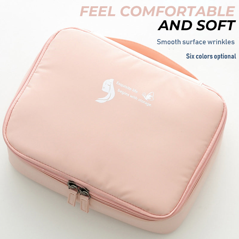 LoungeYard | Multifunctional Compartmentalized Square Bag Travel Storage Bag — product view 7