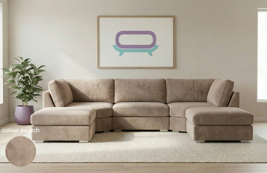 Bishop U Shape Full back Sofa — product view 4