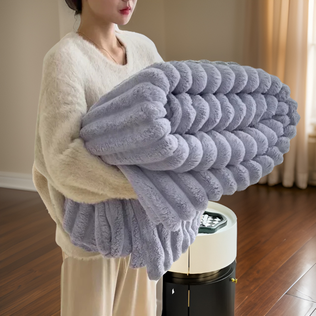 Soft Fleece Blanket, Warm Throw for Couch or Bed — product view 5