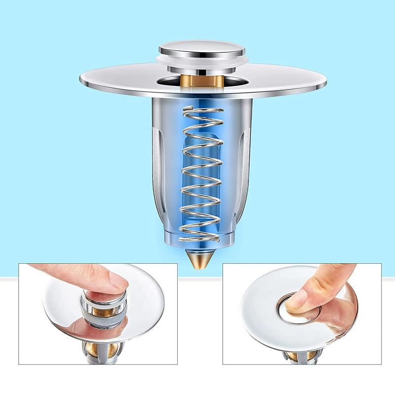 Steel Pop Up Drain Filter | LoungeYard — product view 6