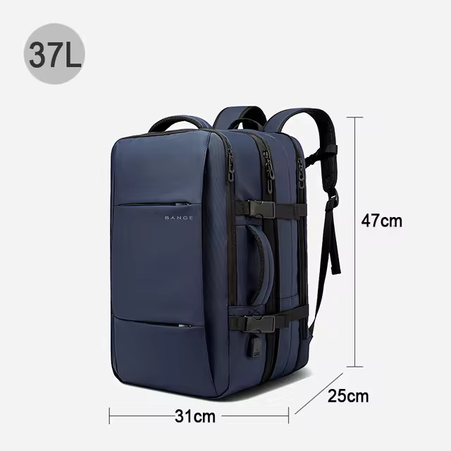 LoungeYard | Waterproof Expandable Travel Backpack – Large Capacity & Anti-Theft Protection — product view 1