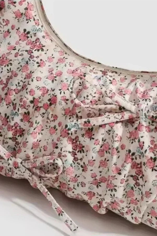 LoungeYard | Ladies Handbag Floral Print One Size Polyester — product view 6