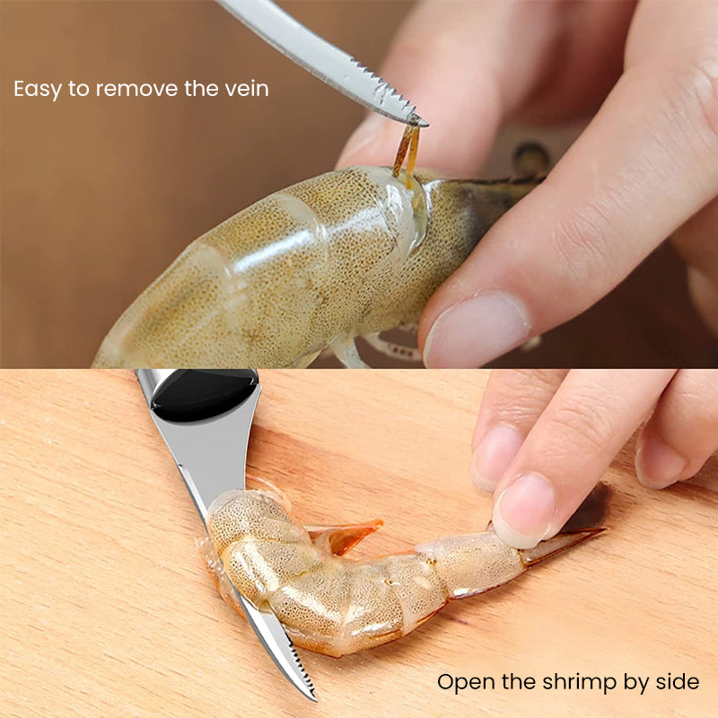 LoungeYard | Stainless Steel Shrimp Peeler Tool — product view 5