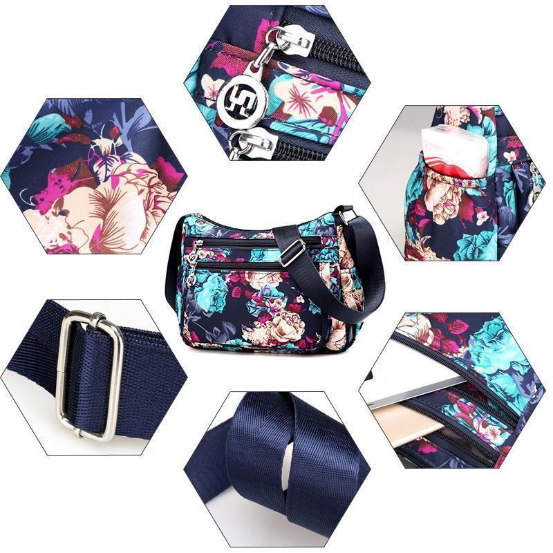 LoungeYard | Floral Large Capacity Shoulder Bag — product view 5