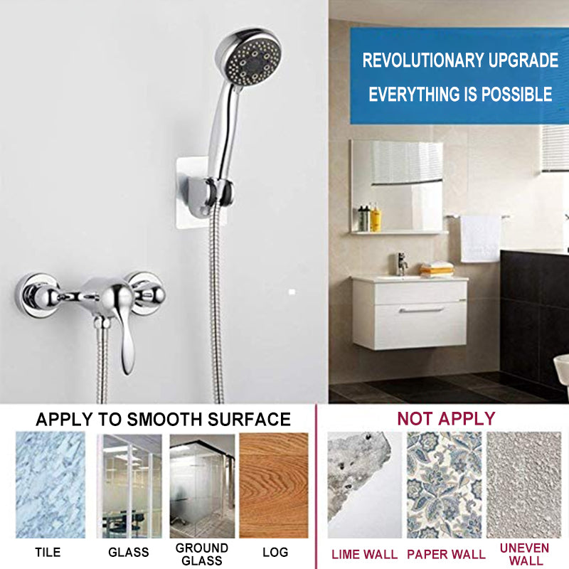 Self-adhesive Shower Head Holder | LoungeYard — product view 5