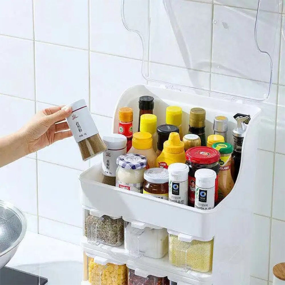 LoungeYard | MultiFunctional Double Rack Spice Organizer — product view 2