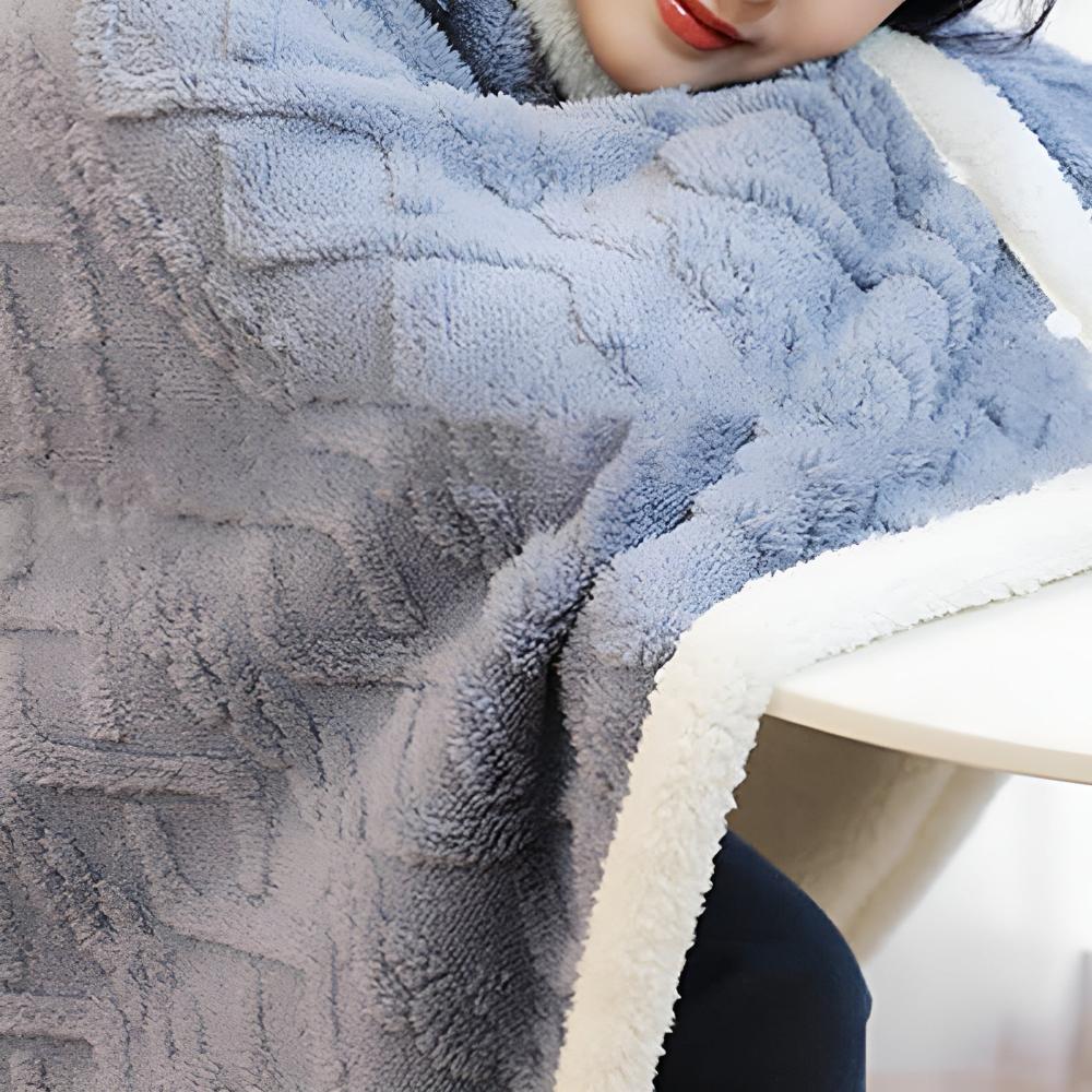 LoungeYard | Fluffy Comfort Cloak Blanket — product view 4