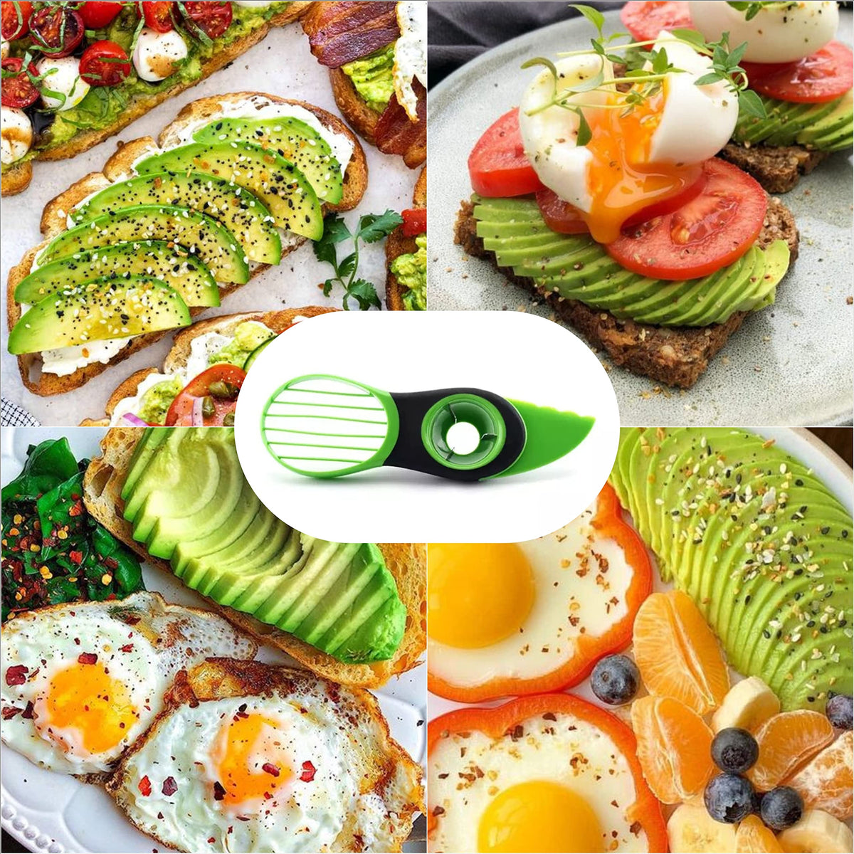 LoungeYard | 3-In-1 Avocado Slicer — product view 3