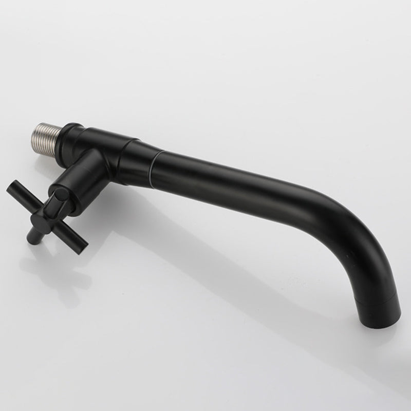 LoungeYard | Modern 1-Hand Basin Mixer 1 Hole Wall Mounted Bathroom Faucet — product view 7