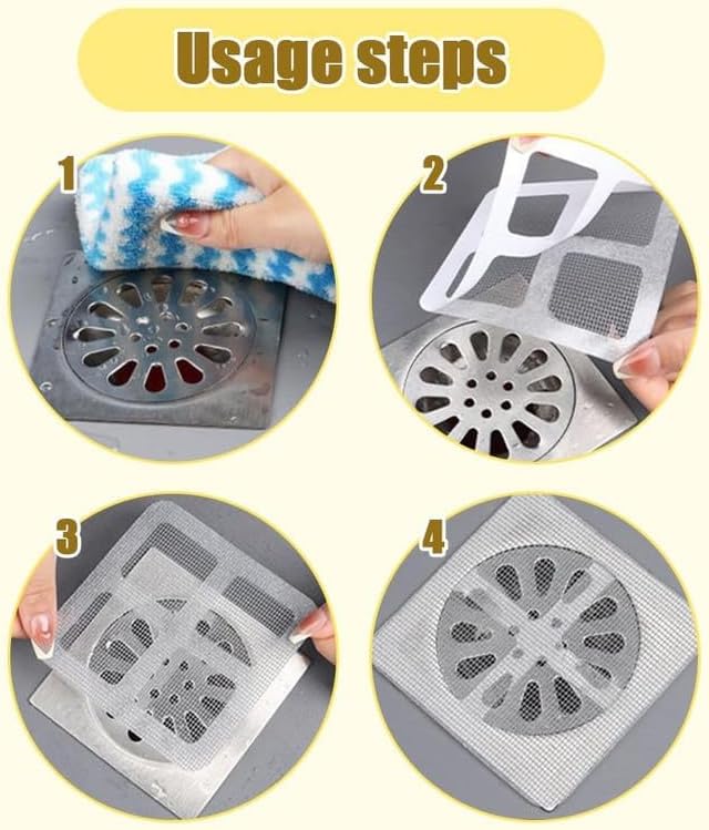 LoungeYard | Disposable Hair Drain Stickers — product view 4